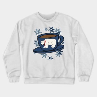 Polar Bear Cafe Crewneck Sweatshirt